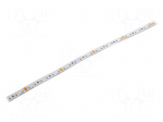 LED tape | white cold | 2216 | LED/m: 120 | 8mm | white PCB | IP20 | 120&deg;
