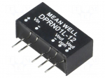 Converter: DC/DC | 1W | Uin: 4.75&divide;5.5V | Uout: 12VDC | Uout2: -12VDC