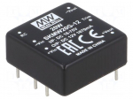 Converter: DC/DC | 20W | Uin: 18&divide;75V | 12VDC | Iout: 0&divide;1670mA | 1"x1",DIP