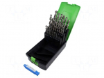 Drill set | for metal | high speed steel cobalt HSS-Co | 1&divide;13mm