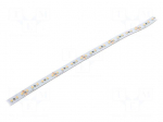 LED tape | white warm | 2216 | LED/m: 180 | 8mm | white PCB | IP20 | 120&deg;