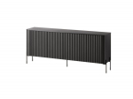 Cama VERA chest of drawers 190x40x80 black matt