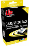 UPrint Canon PG580XXL/CLI-581XXL 5PACK 2BK+C+M+Y