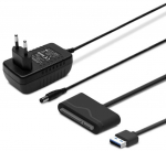 Adapter SAVIO USB 3.0 - SATA with power supply