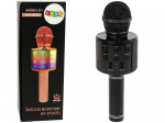 Helis&uuml;steemid ja tarvikud // Muusikariistad // Mikrofon Bezprzewodowy USB Głośnik Nagrywanie Karaoke Model WS-858 Czarny
