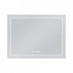 LED mirror with heating function TESORO, 60 x 80 cm, 2700-6500K, 49W, 2723Lm, IP44
