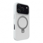 Back panel cover Evelatus Apple iPhone 17 Pro Shield Case With MagSafe & Stand Matte Silver