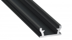 LED prfile LUMINES type TERRA black lacquered 2,02m
