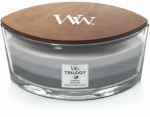 WoodWick Trilogy Warm Woods Elipsa Candle 453,6 g