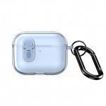 Headphone case Dux Ducis Apple AirPods Pro 3 PECL Series PC+TPU Cover with Hook Blue