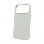 Back panel cover Evelatus Apple iPhone 17 Pro Max Premium Magsafe Soft Touch Silicone Silver