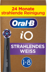 ORAL‑B iO Radiant White Replacement Brush Heads Black 8 pcs