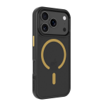 Tactical MagForce Hyperstealth 2.0 Cover for iPhone 17 Pro / black/yellow