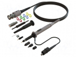 Probe: for oscilloscope | passive | 25MHz,350MHz | 1: 1,10: 1 | 500V