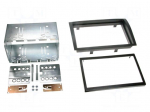 Radio frame | Citro&euml;n,Fiat,Opel,Peugeot | 2 DIN