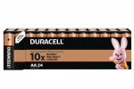 24 x Duracell Basic LR6 AA alkaline battery (carton) | EXPIRE DATE 2031