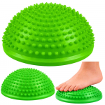 M&auml;nguala | PC | Konsoolid | Tarvikud // M&auml;nguasjad ja m&auml;ngud lastele // P&oacute;łkula Sensoryczna Do Masażu Ćwiczeń R&oacute;wnowagi Zielona 16 cm