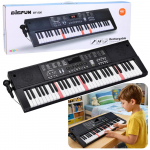 Helis&uuml;steemid ja tarvikud // Muusikariistad // Keyboard Pianinko Elektryczne Z Mikrofonem 200 Brzmień 61 Klawiszy 78cm