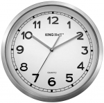 Tooted koju ja aeda // Clocks // Zegar ścienny, stal nierdzewna śr.30cm kinghoff