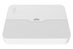 NVR301-08LS3-P8 ~ UNV 8MP IP NVR 8 kanāli/8PoE 64Mbps HDDx1