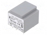 Transformer: encapsulated | 0.5VA | 230VAC | 12V | 41.6mA | IP00 | 50g