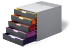 Durable VARICOLOR 5 Plastic Multicolor