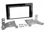 Radio frame | Toyota | 2 DIN | black gloss