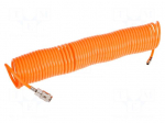 Compressed air hose | PE | L: 15m | max.16bar | &Oslash;int: 5mm | &Oslash;out: 8mm