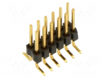 Connector: pin strips | pin header | male | PIN: 12 | SMT | 1.5A | 125V