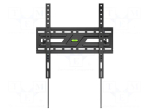 Holder | for wall mounting | 75kg | 37&divide;75" | black