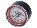 Manometer | R 1/8" | outside | Working pressure: 0&divide;2bar | &Oslash;: 42.5mm