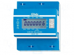 Single phase meter | for DIN rail mounting | IP20 | Ioper.max: 6A