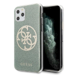 Guess GUHCN65PCUGLKA Hardcase 4G Circle Glitter for iPhone 11 Pro Max / khaki