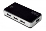 Digitus 7-Port USB 2.0 Hub Active/bk