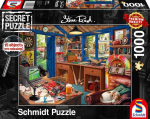 Schmidt Spiele Steve Read: Secret Puzzle - Fathers workshop (1000 pieces)