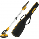 DEWALT DCE800NB cordless drywall sander, 18 volts, yellow/black, without battery and charger, in carrying case