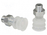 Suction cup | Silicone SI | 18mm | Mounting: G1/8-AG | Man.series: FSG