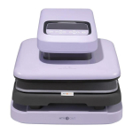 HTVRONT Auto 2 Digit Heat Transfer Press (Purple)