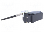 Limit switch | plunger on spring loaded element R 106mm | 10A