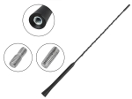 Auto- ja mootorrattatooted, elektroonika, navigatsioon, CB raadio // Car Radio and TV antennas and accessories // 22-690# Maszt uniwersalny anteny samochodowej ura201 40cm
