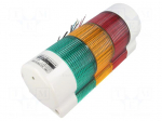 Signaller: signalling column | LED | red/amber/green | Usup: 24VDC