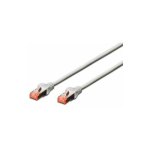 DIGITUS CAT 6 S/FTP &uuml;henduskaabel, 5 tk, 10m, grey