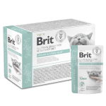 BRIT VD Urinary and Stress Relief Pouch - wet cat food - 12x85g