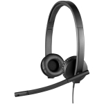 LOGITECH H570e Mono Teams version Headset Black