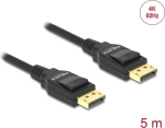 DELOCK Displayport kaabel DP -> DP St/St 5.00m Black