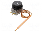 Sensor: thermostat with capillary | Output conf: SPDT | 10A | 400VAC
