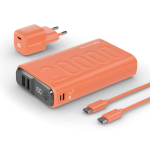 Powerbank Realpower Powerbank PB-20000 komplekt oranž 20.000mAh