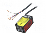 Sensor: distance | laser | diffuse-reflective | Range: 50mm | NPN | IP67