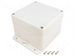 Enclosure: multipurpose | X: 120mm | Y: 120mm | Z: 90mm | polycarbonate