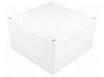Enclosure: multipurpose | X: 160mm | Y: 160mm | Z: 90mm | 1554 | ABS | grey